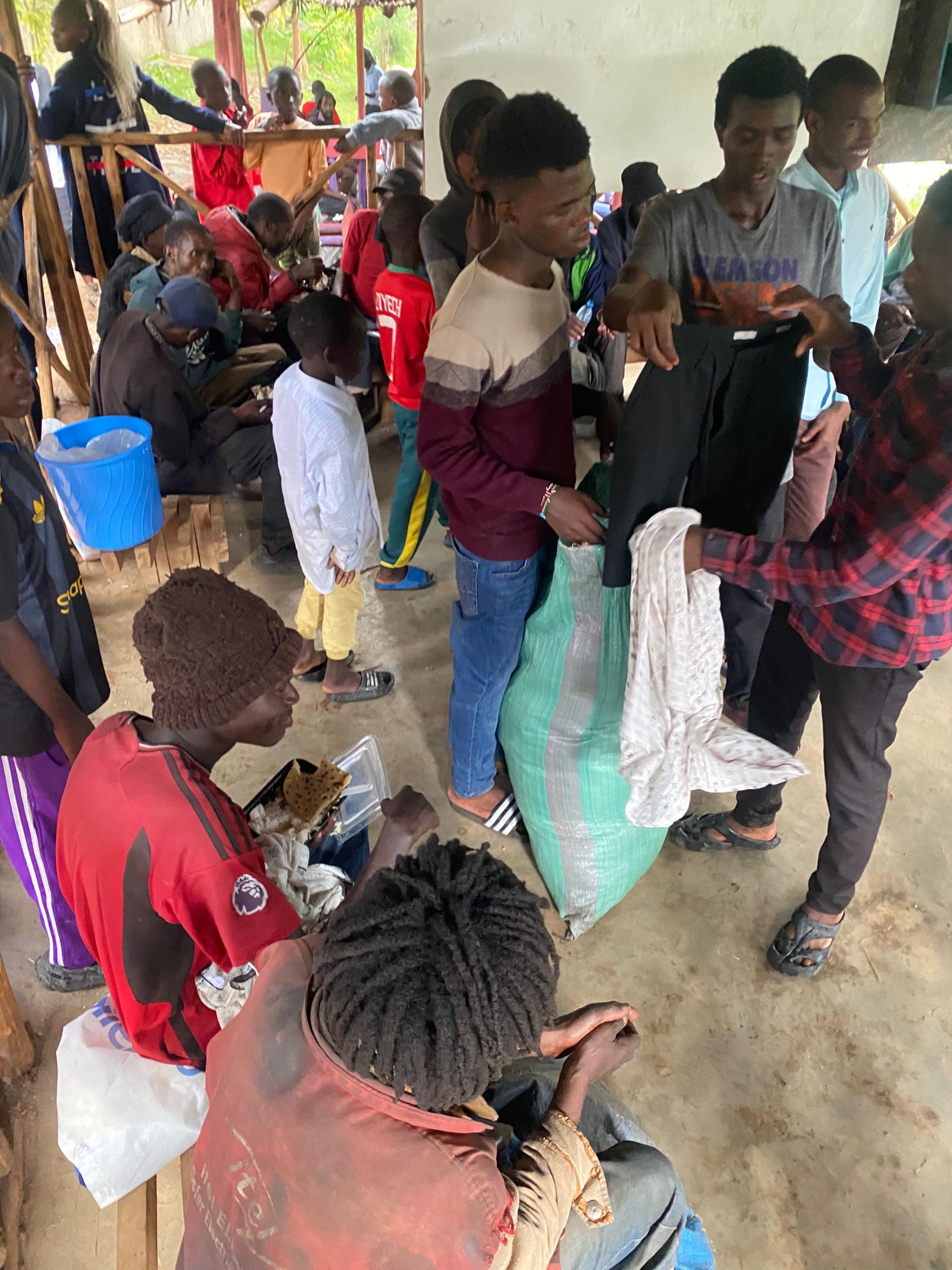 OUT Organization Feed the Streets community outreach event